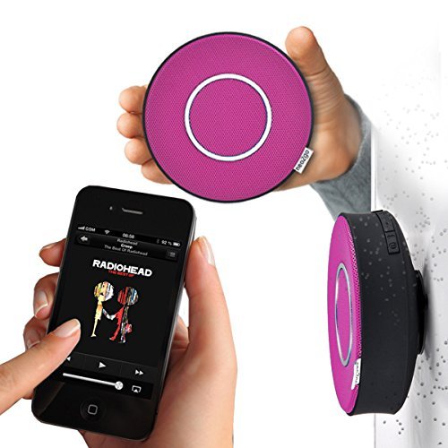 Neo2Go Bluetooth Waterproof Shower Speaker (Pink) N2