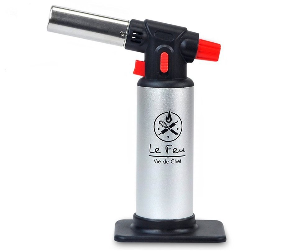Vie De Chef Culinary Butane Torch - Best Creme Brulee Torch For Professional Kitchen & Baking Use - The Perfect...