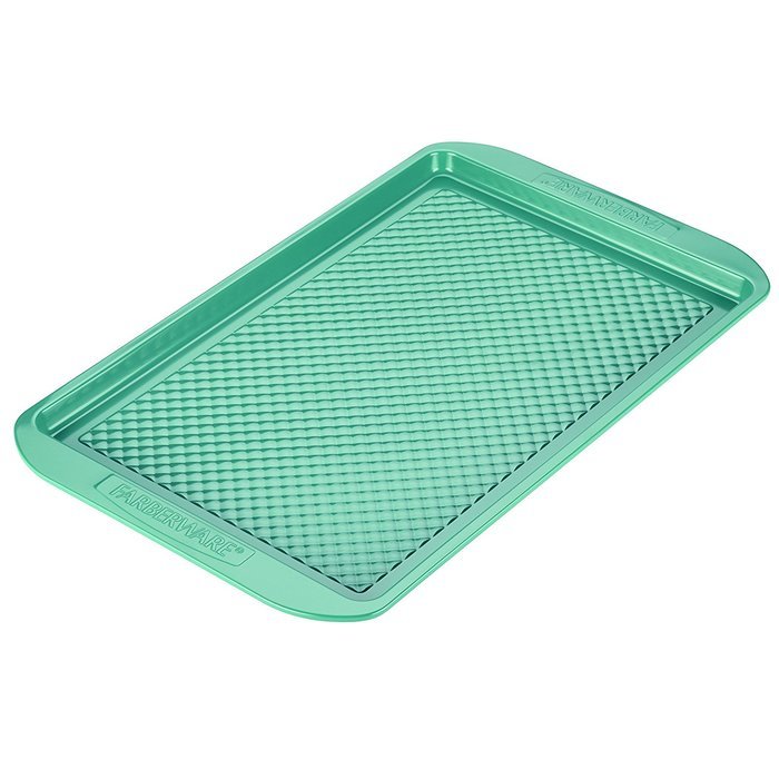 Rachael Ray Hard Enamel Aluminum Nonstick Skillet, 11", Red