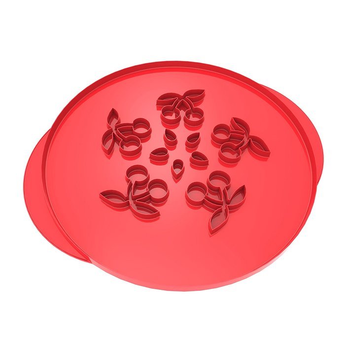 Nordic Ware Pocket Pie Crimper, Red N3