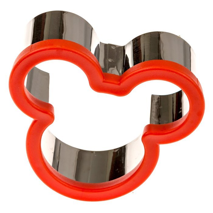 Crusty's Mickey Mouse Sandwich Cutter - High Quality Stainless Steel Crust & Cookie Cutter N4