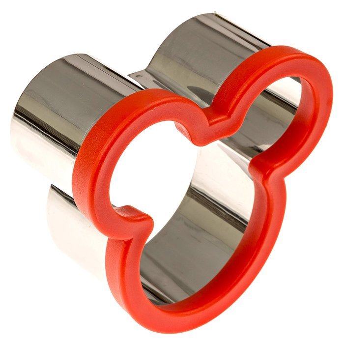 Crusty's Mickey Mouse Sandwich Cutter - High Quality Stainless Steel Crust & Cookie Cutter N5