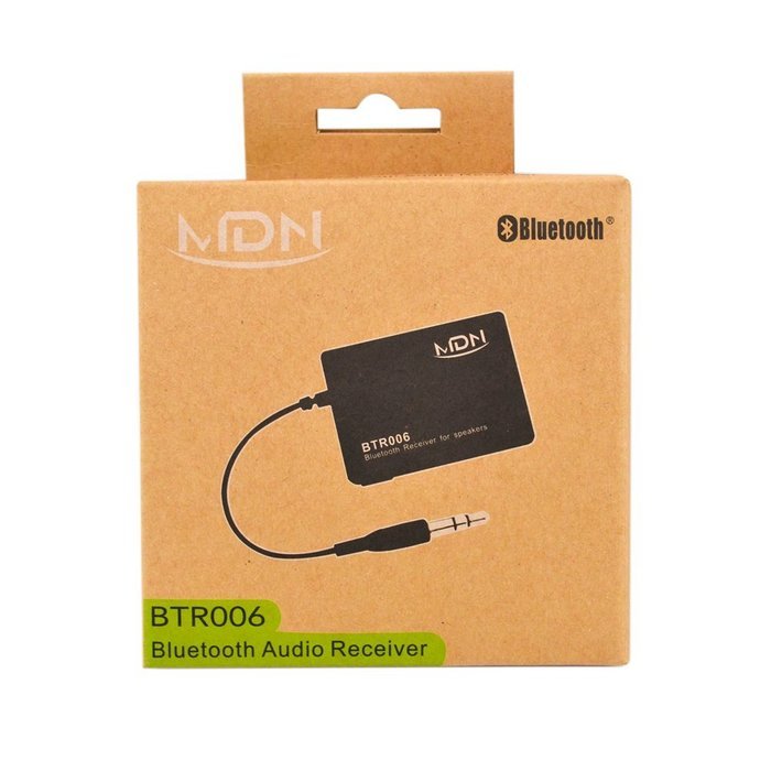 MDN BTR006 Bluetooth Adapter Wireless Receiver with A2DP Technology for Home Stereo , Portable Speakers , Headphones... N7