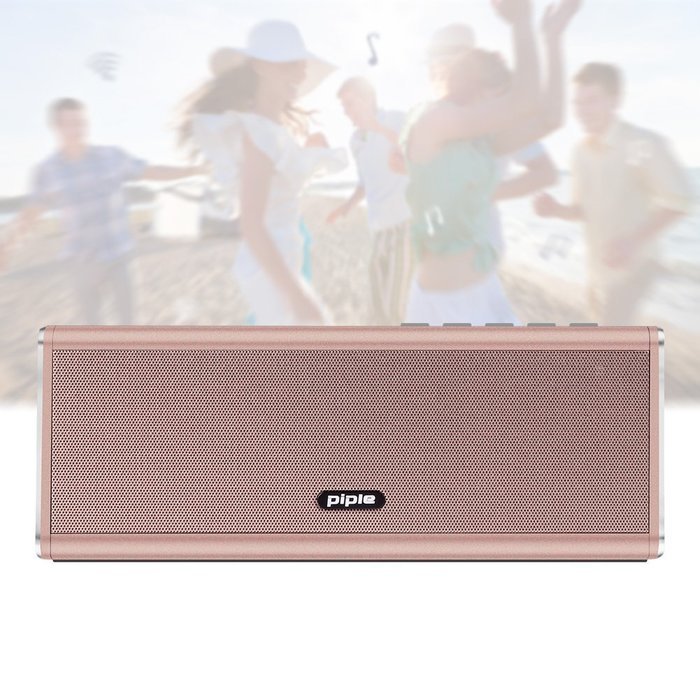 NAMEO Wireless Bluetooth Speaker, Bluetooth 4.0 Aluminum-Alloy USB Rechargeable Built-in 4000mAh Battery Power... N3