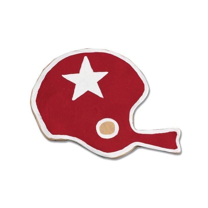 Ann Clark Football Cookie Cutter Set - 3 Piece - Football, Football Helmet, and T-Shirt - Tin Plated Steel N2