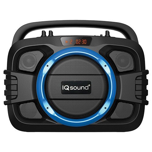 SuperSonic Wireless SoundBox - Toughneck Portable Audio System, Red (IQ-2400 Red) N2