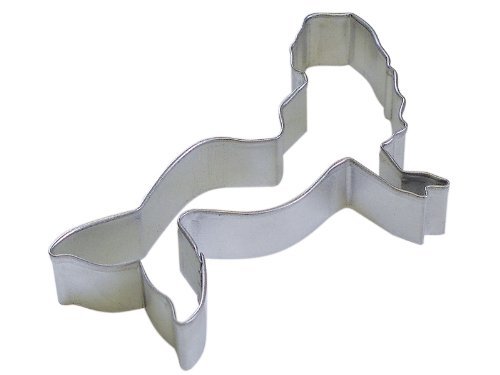 R&M Mermaid 5" Cookie Cutter in Durable, Economical, Tinplated Steel