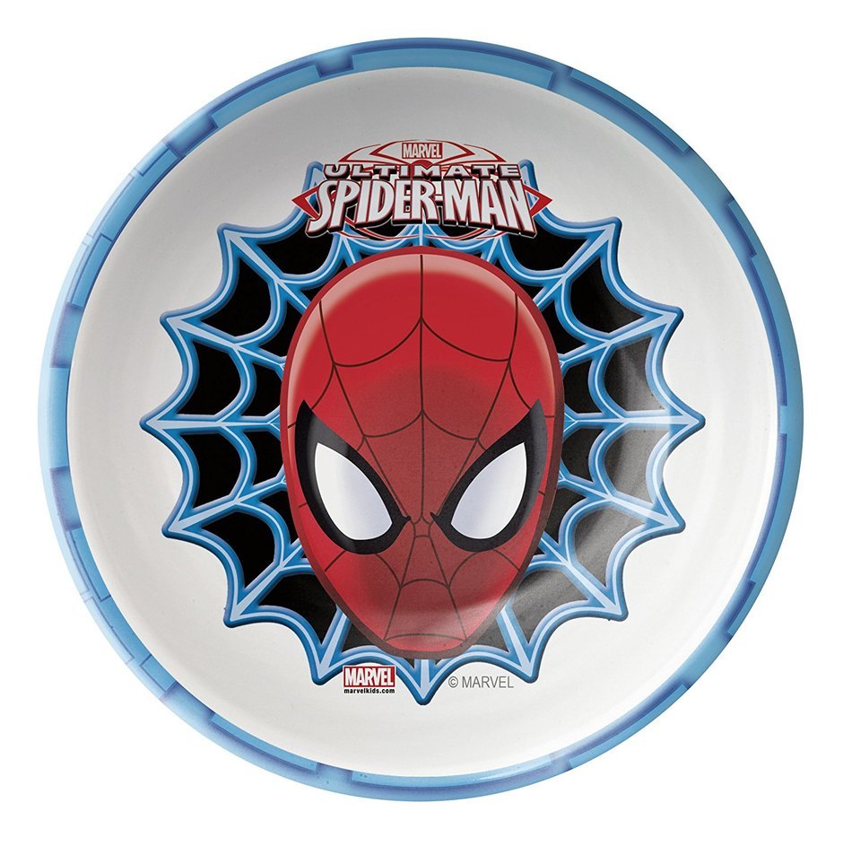 Zak! Designs Cereal Bowl Featuring Marshall Rubble and Chase from Paw Patrol, Break-resistant and BPA-free Melamine N9
