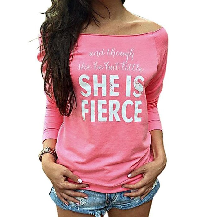 AIMTOPPY Women Loose Tops Long Sleeve T-Shirt Casual Blouse (M, Purple) N11