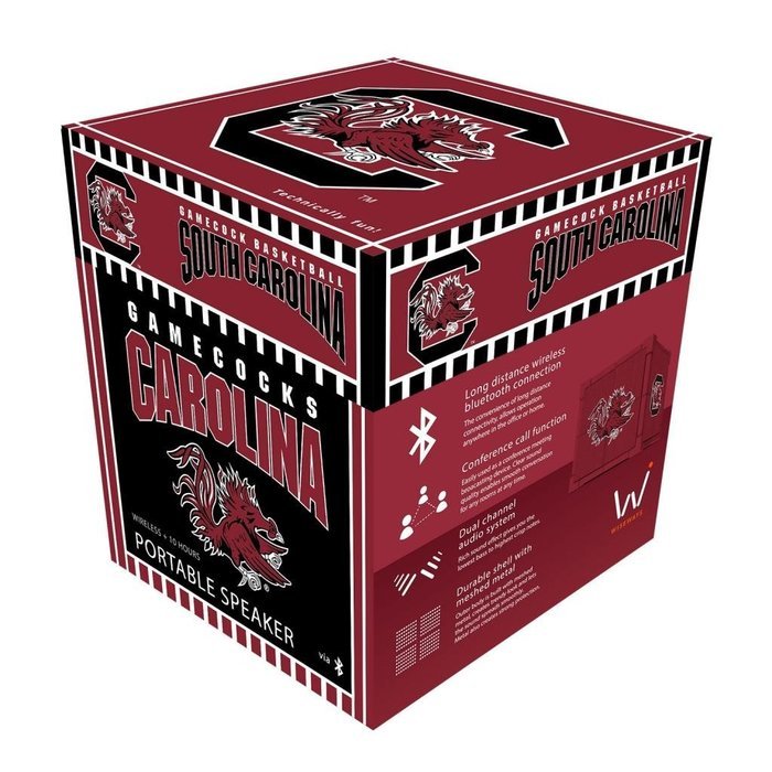 Wiseways Kube Bluetooth Collegiate Speaker for South Carolina school N2