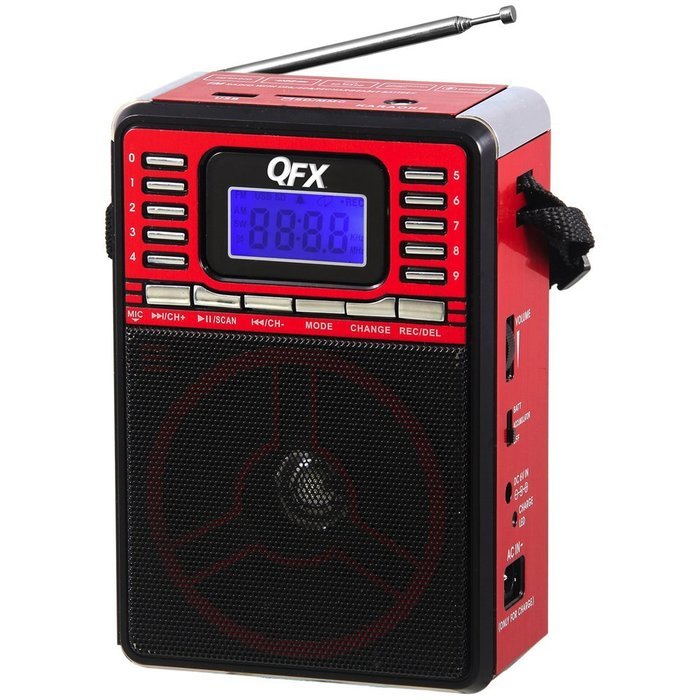 Quantum FX Portable PA System with USB/SD and FM Radio
