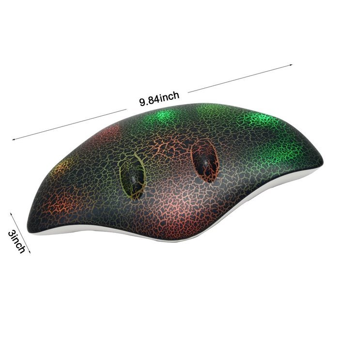 Global-store Wireless Bluetooth Stingray Speaker Portable Devil Rays Speaker with Dynamic LED Lights & Support... N4