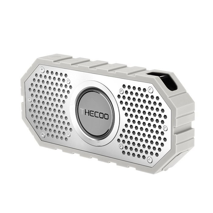 Docooler THECOO 710K Waterproof Shockproof Dustproof Bluetooth Speaker Dual Acoustic Driver Hands-free w/ Mic... N3