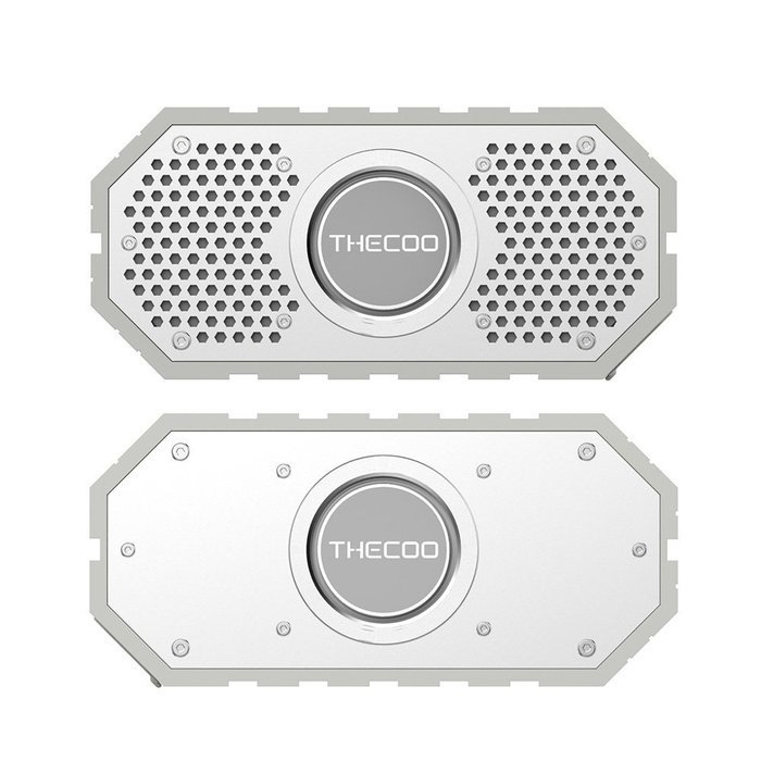 Docooler THECOO 710K Waterproof Shockproof Dustproof Bluetooth Speaker Dual Acoustic Driver Hands-free w/ Mic... N8