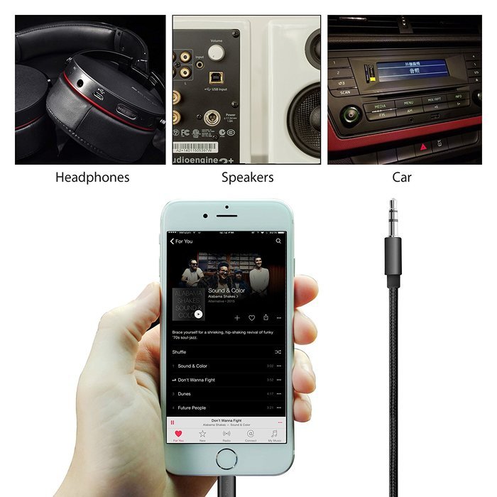 3 5mm to lightning headphone jack adapter for iphone 7 7 plus stouch