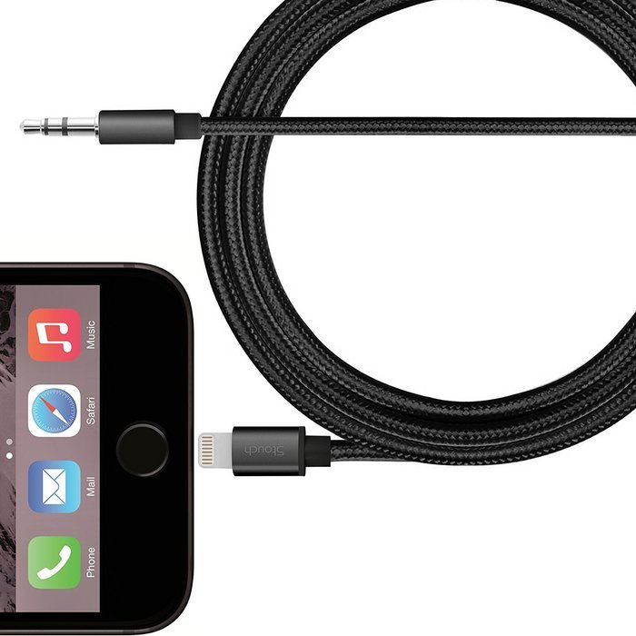 3.5mm to Lightning Headphone Jack Adapter for iPhone 7/7 Plus, Stouch Lightning Port to 3.5mm Female Audio Jack... N14
