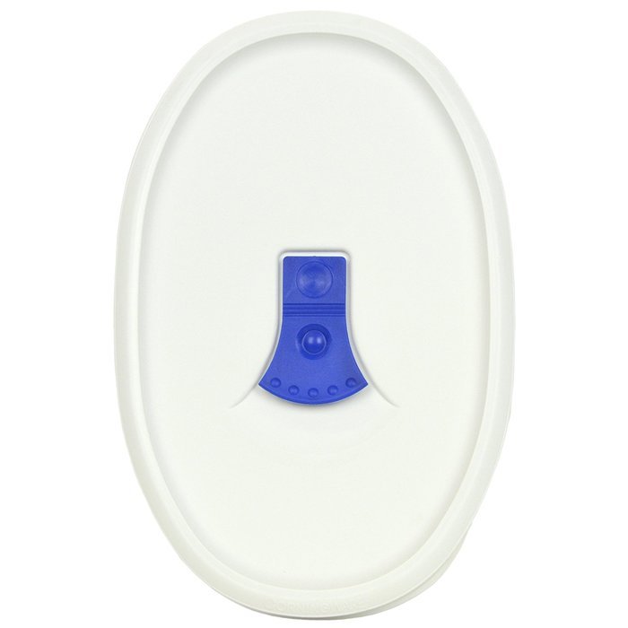 Corningware F-23-VPC 23oz French White Oval Pop-Ins Vented Lid (2 Pack) N3