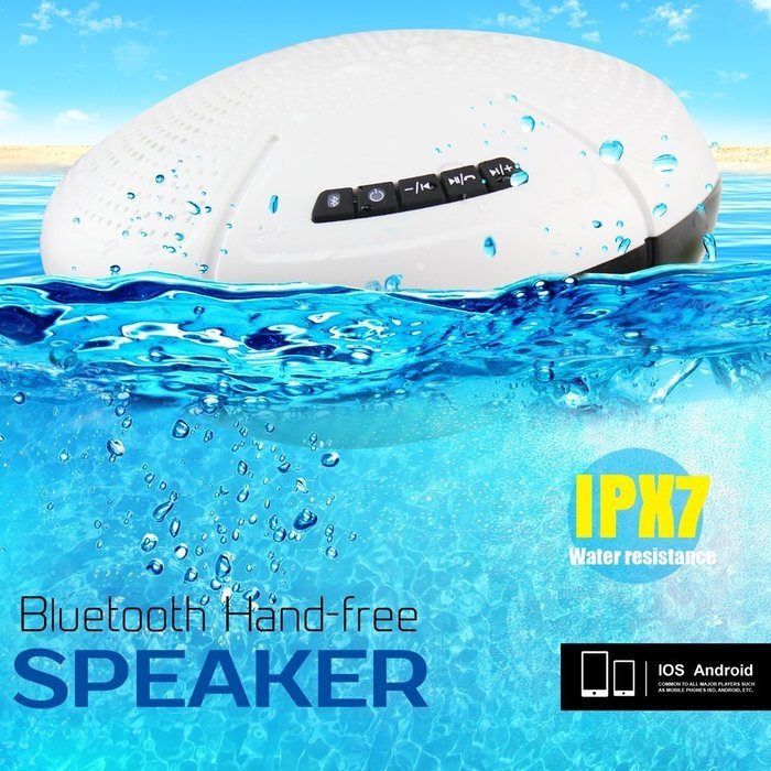 WILDMAN Waterproof Bluetooth Speaker Water-resistant Floating Speaker for Mobile phone & other Bluetooth enabled... N2