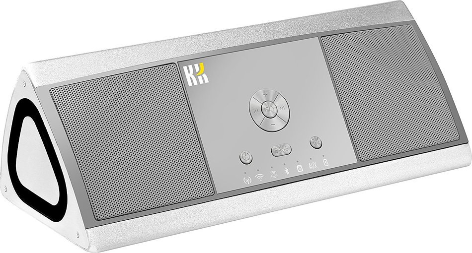 KK Bluetooth / WiFi Speaker , Portable Wireless Stereo Speaker with Subwoofer Bass , Apple Airplay, DLNA, Multi... N3