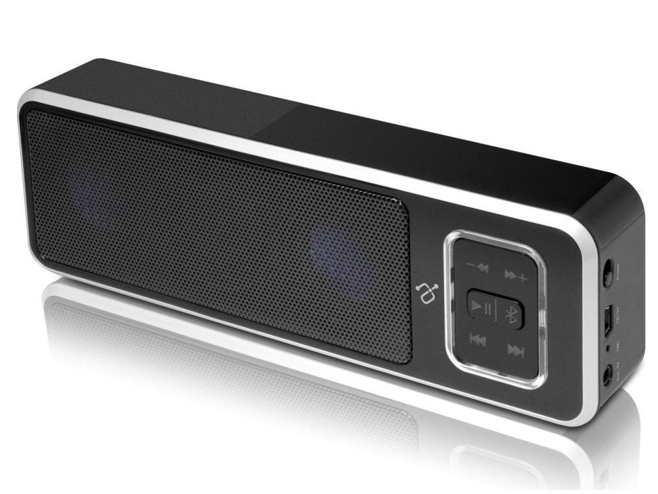 Aluratek ABS02F Portable Bluetooth Wireless Speaker/Speakerphone with Built-In Battery-Bluetooth Speakerphone...