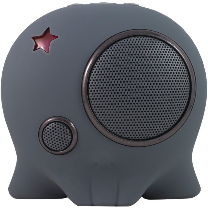 Boombotix Boombot2 Portable Weatherproof Bluetooth Wireless Speaker (Gunmetal Grey)