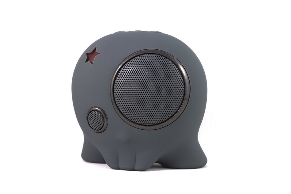 Boombotix Boombot2 Portable Weatherproof Bluetooth Wireless Speaker (Gunmetal Grey) N2