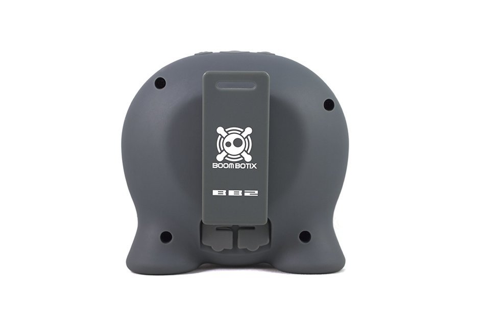 Boombotix Boombot2 Portable Weatherproof Bluetooth Wireless Speaker (Gunmetal Grey) N4