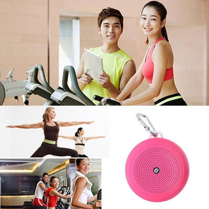Aolyty Mini Ultra Portable Wireless Bluetooth Speaker Metal Hook Loop for Outdoor Sports Travel Bicycle Cycling... N3