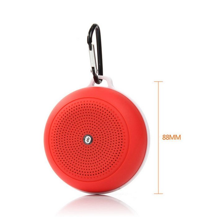 Aolyty Mini Ultra Portable Wireless Bluetooth Speaker Metal Hook Loop for Outdoor Sports Travel Bicycle Cycling... N5