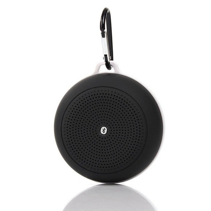 Aolyty Mini Ultra Portable Wireless Bluetooth Speaker Metal Hook Loop for Outdoor Sports Travel Bicycle Cycling... N18