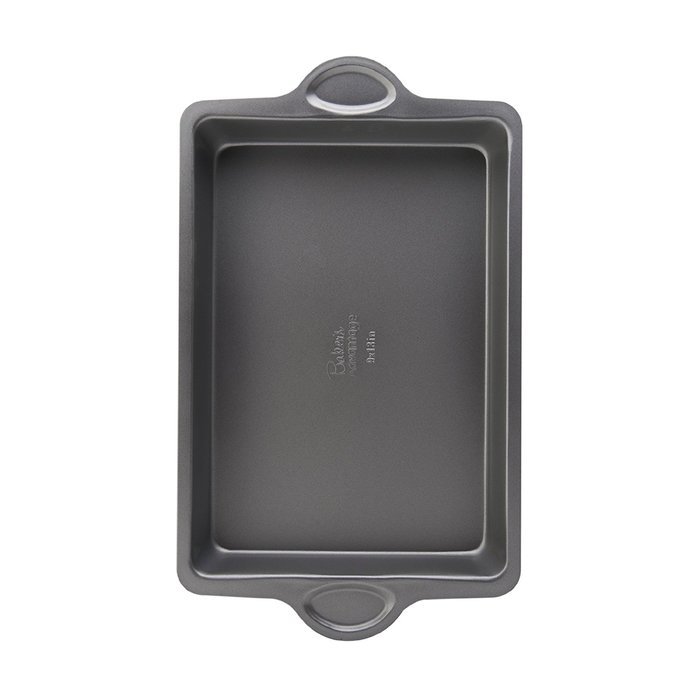 Baker's Advantage 0.6mm Carbon Steel Sheet Cake Pan, 9 by 13-Inch, Metallic