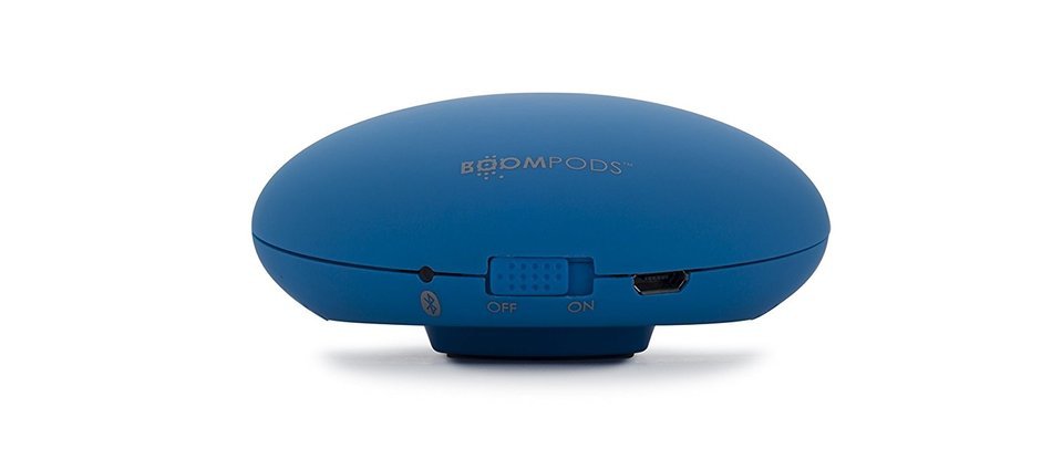 Boompods Downdraft 3 Watt Wired Portable Rechargeable Speaker with Micro USB Charging Cable and Audio Cable N5