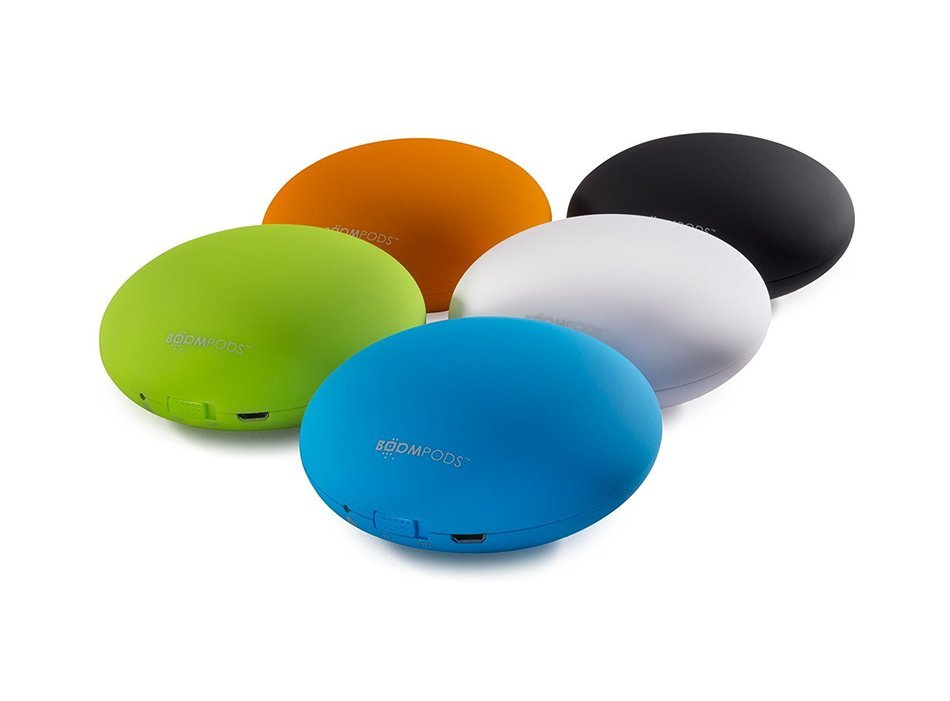 Boompods Downdraft 3 Watt Wired Portable Rechargeable Speaker with Micro USB Charging Cable and Audio Cable N10