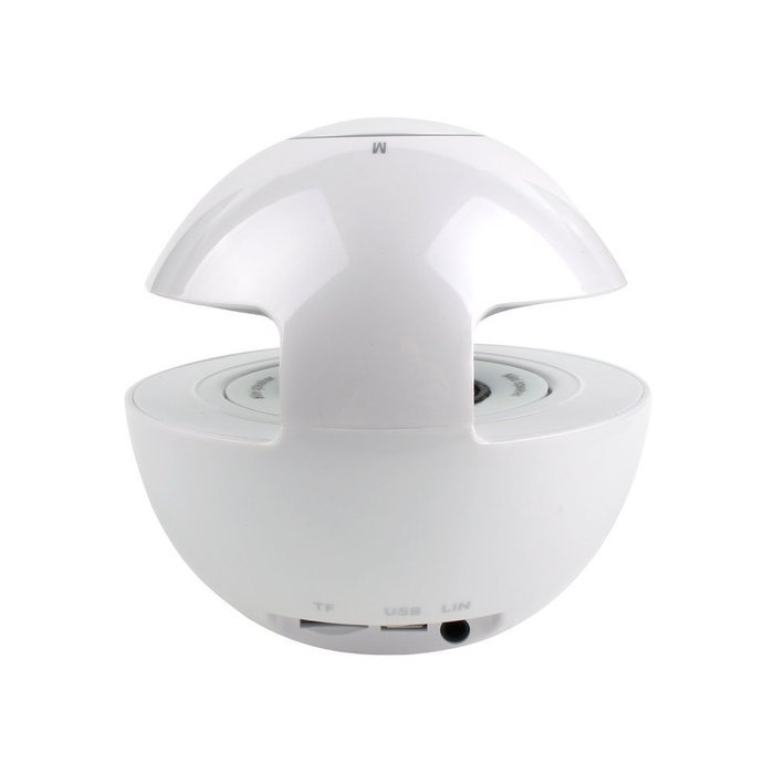 Hannuo Touch Bluetooth Portable Wireless Stereo Music Speaker Colorful Mic AUX TF USB (White) N2