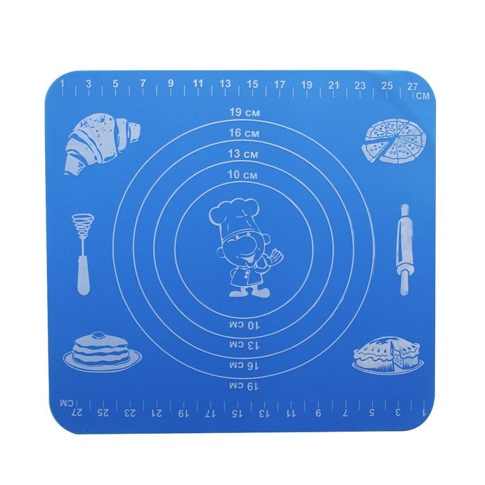 Hippih Non Stick Heat Resistant Raised Pyramid Shaped Healthy Cooking Silicone Baking Mat, Roasting Mats (Green) N3
