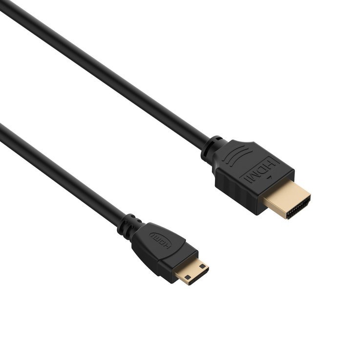 Mini HDMI to HDMI Cable, Rankie High-Speed Mini-HDMI to HDMI Cable - 15 Feet (Black) - R1110C N4