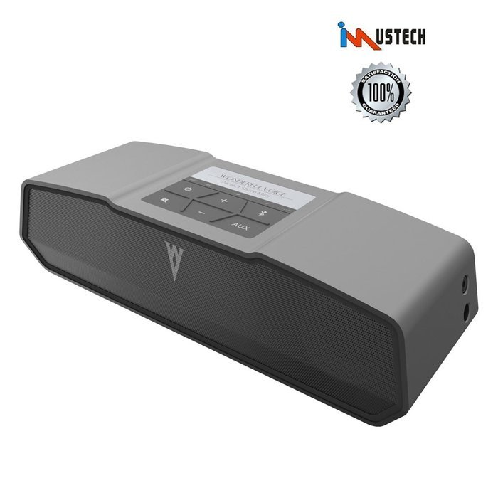 iMustech Wireless Speaker, Ultra Stereo Portable Wireless Speaker, Louder Volume 10W+, 12 Playing Hours, Built-in...