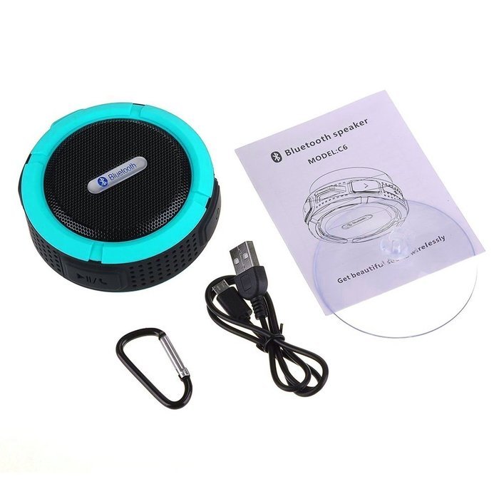 Hipipooo Portable Waterproof Bluetooth 3.0 5W Wireless Bluetooth Speakers C6 Stereo Sound box for Phones Computer... N5