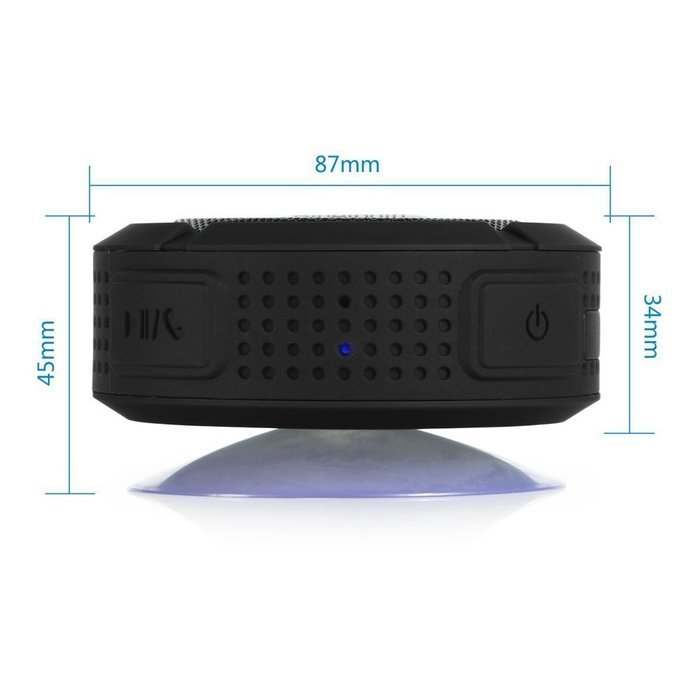 Hipipooo Portable Waterproof Bluetooth 3.0 5W Wireless Bluetooth Speakers C6 Stereo Sound box for Phones Computer... N24