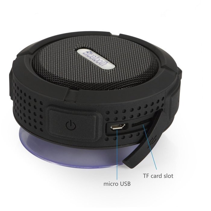 Hipipooo Portable Waterproof Bluetooth 3.0 5W Wireless Bluetooth Speakers C6 Stereo Sound box for Phones Computer... N26