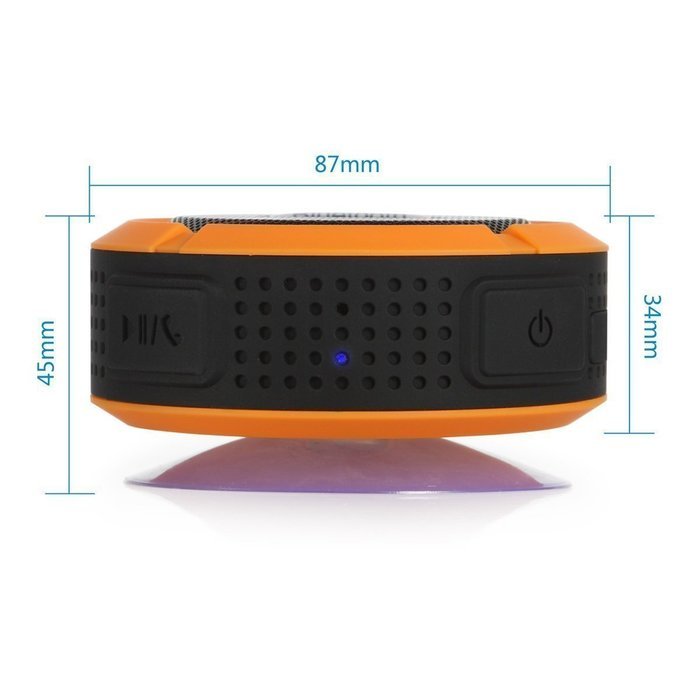 Hipipooo Portable Waterproof Bluetooth 3.0 5W Wireless Bluetooth Speakers C6 Stereo Sound box for Phones Computer... N43