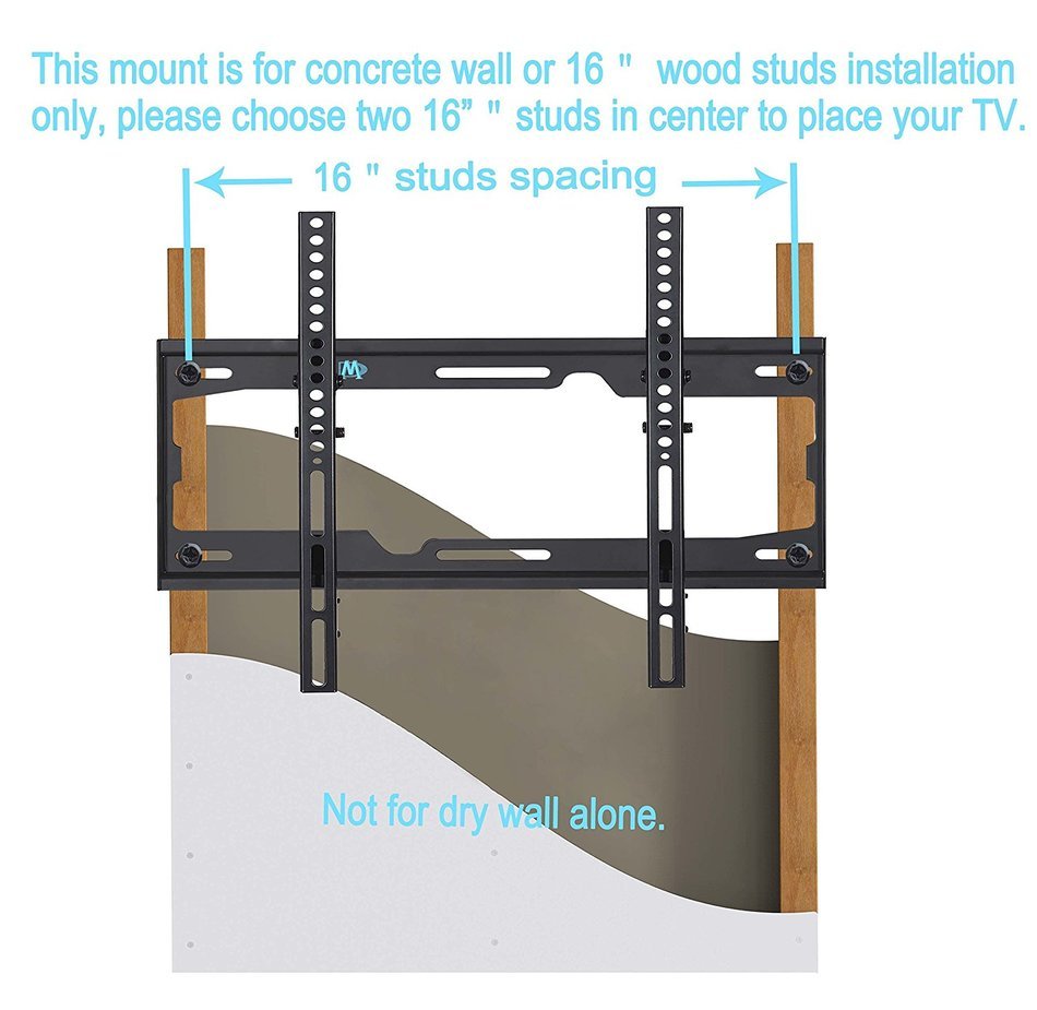 Mounting Dream MD2268-MK TV Wall Mount Tilting Bracket for Most 26-55 Inch LED, LCD and Plasma TVs up to VESA... N6