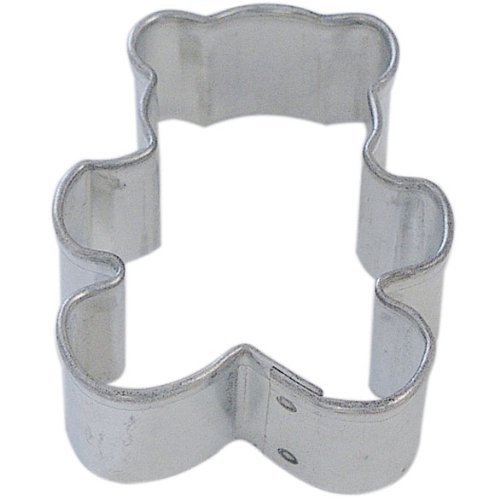 Miniature Teddy Bear Tin Cookie Cutter 1.75" M1540