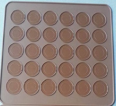 silicone molds macaron baking sheet set
