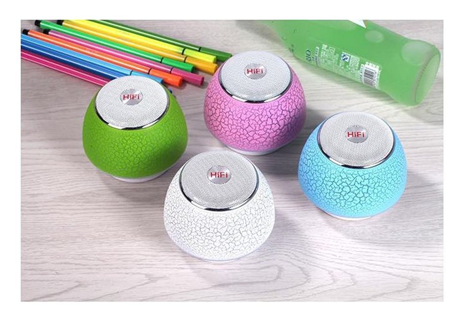 iHome Fusion Portable Bluetooth Speaker LED Light Lamp FM Radio Hand-Free Call MP3 Player TF/Micro SD Card Perfect... N24