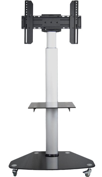 VIVO TV Cart for LCD LED Plasma Flat Panels Stand with Wheels Mobile fits 37" to 70" (STAND-TV02D)