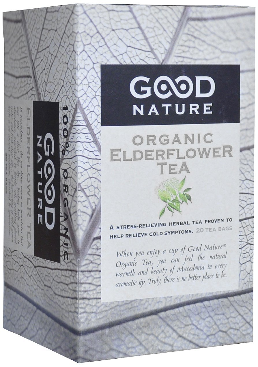 Good Nature Organic Elderflower Tea, 1.07 Ounce Free Image Download