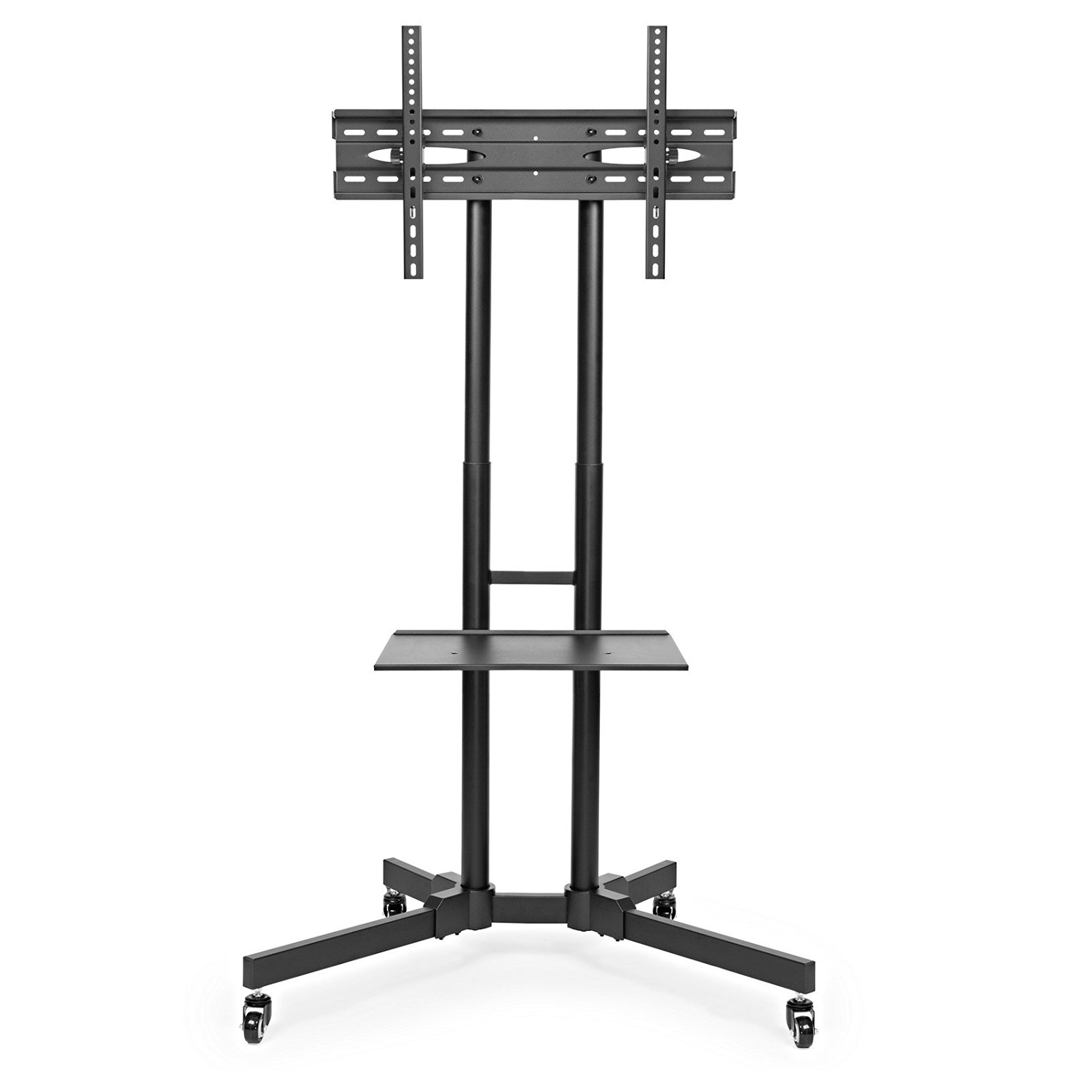 Mount Factory Rolling TV Stand Mobile TV Cart for 32-65 inch Plasma ...