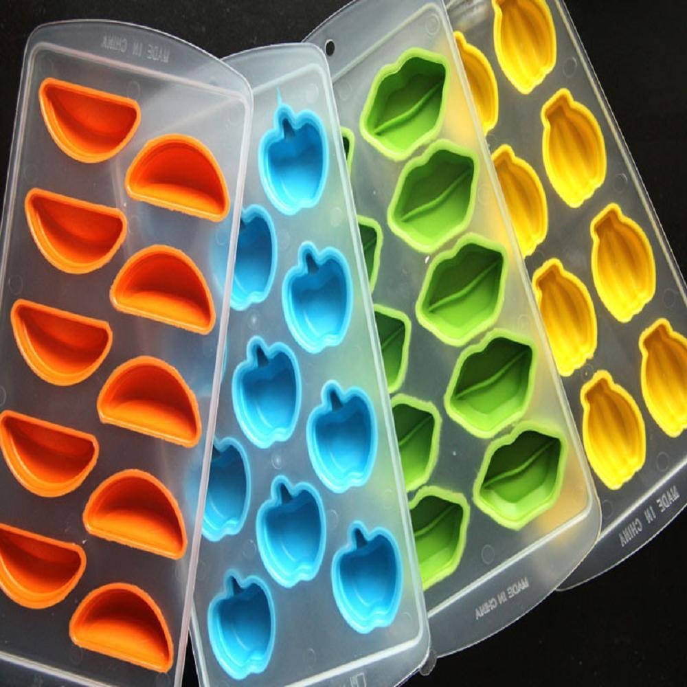 Ftxj Cute Silicone Diy Ice Jelly Chocolate Cake Mould Mold Pudding Tray 