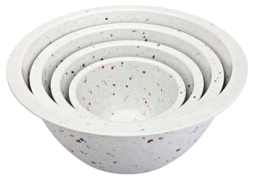 Zak! Designs Confetti Mixing Bowls (4 Piece Set), Durable And BPA-free ...